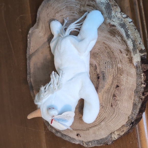 TY MYSTIC Beanie Baby Mystic the Unicorn Brown Horn Collectibles BD 5-21-94 - Picture 3 of 8